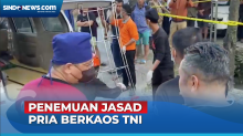 Jasad Pria Berkaos TNI di Saluran Air Dievakuasi