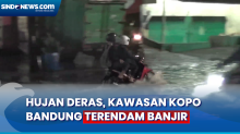 Kawasan Kopo Bandung Terendam Banjir Usai Hujan Deras, Warga Keluhkan Drainase Kecil