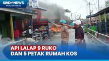 Diawali Ledakan, Kebakaran Landa Distrik Agats di Asmat Papua