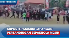 Pertandingan Sepakbola Ricuh, Polisi Lepaskan Tembakan Peringatan di Semarang