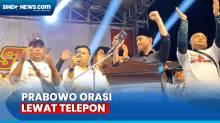 Prabowo Subianto Orasi Lewat Telepon saat Deklarasi Relawan Konco Prabowo