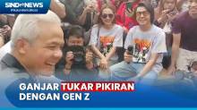 Tukar Pikiran dengan Influencer hingga Gen Z, Ganjar Pranowo Disambut Histeris di Senayan