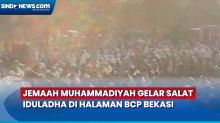 Hari Raya Iduladha 1444 H, Ratusan Jemaah Muhammadiyah Gelar Salat Id di Halaman Bekasi Cyber Park