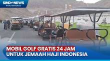 Senangnya Jemaah Haji Indonesia, Nikmati Fasilitas Mobil Golf Gratis 24 Jam