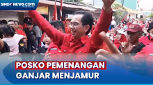 Posko Pemenangan Ganjar Pranowo Menjamur di Surabaya