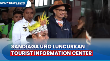 Sandiaga Uno Luncurkan Tourist Information Center di Bandara Sentani Papua