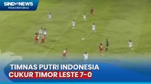 Piala AFF 2023, Timnas Putri Indonesia Cukur Timor Leste 7-0