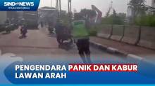 Pemotor Kabur Lawan Arah, Polisi Gelar Razia Patuh Jaya di Jalan Daan Mogot