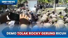 Demo Tolak Rocky Gerung di Madura Berujung Rusuh