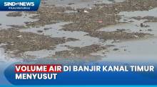 Puncak Kemarau! Ketinggian Air di Banjir Kanal Timur Jakarta hanya 20 Centimeter