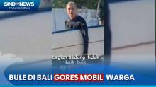 Viral! Bule Nakal di Bali, Diduga Sengaja Gores Mobil Warga Lokal