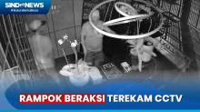 Terekam CCTV, 3 Kios di Duren Sawit Disatroni Kawanan Rampok