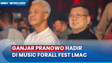 Intip Keseruan Ganjar Pranowo Sapa dan Selfie Bareng Penonton Music ForAll Fest LMAC
