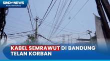 Kabel Semrawut di Bandung Telan Korban, Polisi Tekan Pengelola Kabel Segera Merapihkan