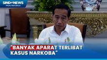 Gelar Ratas Penanganan Narkoba, Jokowi Singgung Banyak Aparat Terlibat Kasus