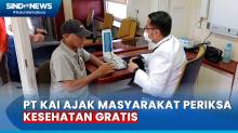 PT KAI DAOP 8 Surabaya Ajak Masyarakat Periksa Kesehatan Gratis dalam Gerbong