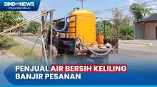 Kemarau Panjang, Penjual Air Bersih Keliling di Kalsel Banjir Pesanan