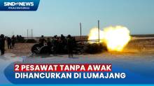 2 Pesawat Tanpa Awak Ditembak Jatuh Rudal Canggih Arhanud  di Lumajang