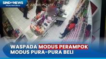 Todongkan Senpi, Perampok Kuras Isi Kasir dan Mini Market di Bogor