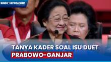 Tanya Kader soal Isu Duet Prabowo-Ganjar, Megawati: Nggak Semua Jawab Berarti Ada yang Mau