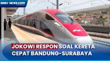 Soal Kereta Cepat Bandung-Surabaya, Jokowi: Studinya Selesai, Kita Kalkulasi Dulu