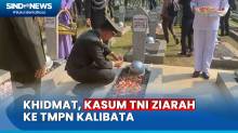 Kasum TNI Letjen TNI Bambang Ismawan Ziarah dan Tabur Bunga di TMPN Kalibata
