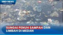 Nelayan Kesulitan Cari Ikan Akibat Sungai Dipenuhi Sampah dan Limbah Pabrik di Medan