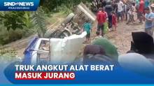 Truk Muatan Alat Berat Terjun ke Jurang di Aceh Singkil, 3 Orang Tewas, 1 Luka