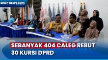 Sebanyak 404 Caleg Rebut 30 Kursi DPRD Bangka Barat