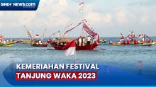 Atraksi Tari dan Ratusan Perahu Hias Ikut Meriahkan Festival Tanjung Waka 2023