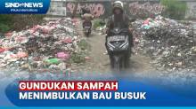 Tumpukan Sampah di Pinggir Jalan Resahkan Warga Parung Panjang