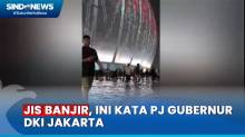 Banjir di Stadion JIS, Pj Gubernur DKI Jakarta: Ada Kabel Halangi Air