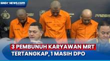 Tiga Tersangka Pembunuhan Karyawan MRT Tertangkap, 1 Orang Masuk DPO