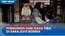 37 Pengungsi dari Gaza Tiba di Sarajevo Bosnia