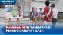 Ekspresikan Solidaritas terhadap Rakyat Palestina, Seniman Yaman Adakan Pameran