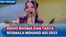 Selamat, Ridho Rhoma dan Tasya Rosmala Menang Kategori Penyanyi Dangdut Terbaik Versi Anugerah Dangdut Indonesia 2023