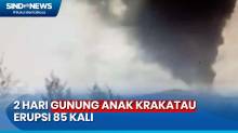 Gunung Anak Krakatau Erupsi, Wisawatan dan Warga Dilarang Mendekat