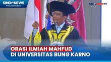 Mahfud MD Paparkan Penguatan Penegakan Hukum di Indonesia di Wisuda Universitas Bung Karno