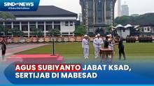 Maruli Simanjuntak Resmi Jabat KSAD TNI, Sertijab di Mabesad Jakarta