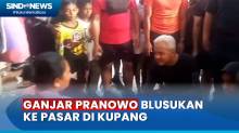 Ganjar Pranowo Blusukan di Kupang, Ikut Car Free Day dan Beli Sayur di Pasar