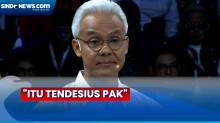 Ganjar Cecar Pertanyaan tentang Pelanggaran HAM Berat, Prabowo: Itu Tendesius Pak