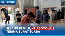Jelang Pemilu, KPU Boyolali Terima Surat Suara untuk Pemilihan DPRD Jawa Tengah