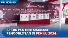 Gelar Simulasi Pencoblosan, KPUD Jakarta Timur Sosialisasikan 6 Poin Penting