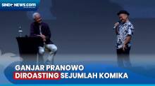 Ganjar Pranowo Diroasting Sejumlah Komika saat Hadiri Teman Cerita Festival