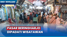Omset Penjualan Naik di Libur Nataru, Pasar Beringharjo Dipadati Wisatawan