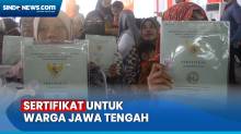 Serahkan 2 Ribu Sertifikat Tanah di Cilacap, Begini Pesan Presiden Jokowi