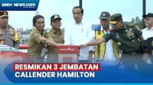 Telan Dana Rp270,5 Miliar, Jokowi Resmikan 3 Jembatan Callender Hamilton di Cisadane