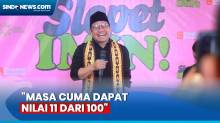 Sindir Prabowo, Cak Imin: Kalau Jadi Menhan, Masa Cuma Dapat Nilai 11 dari 100