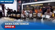 Oknum ASN Lapas Jambi dan Rekannya Ditangkap Polisi setelah Bawa Sabu Asal Malaysia Senilai Rp50 M