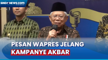 Wapres Minta Semua yang Terlibat Kampanye Akbar Harus Riang Gembira